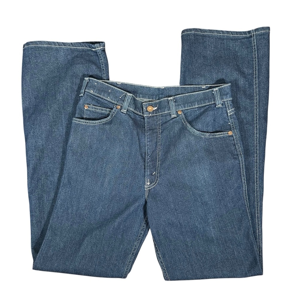 LEVI’S Vintage 70’s Movin’ On Embroidered High Waist Bootcut Jeans 32x34 - Picture 3 of 10